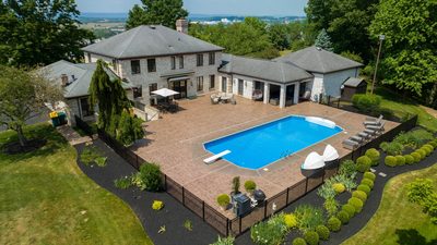 Stamped Concrete Pool Deck