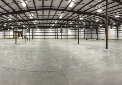 Polished Concrete Warehouse Floor