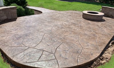 Stamped Patio