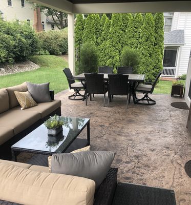 Stamped Concrete Patio