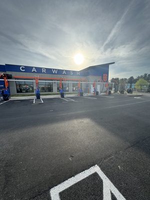 Commercial Carwash Lot Slab
