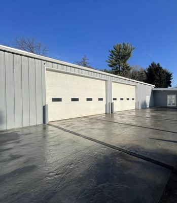 Commercial Garage Apron Slab