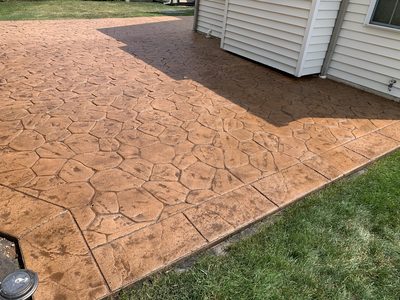Stamped Patio