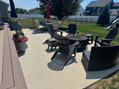 Broom Finish Patio