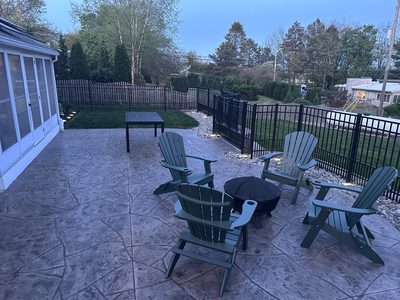 Stamped Patio 