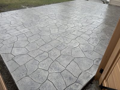 Stamped Patio